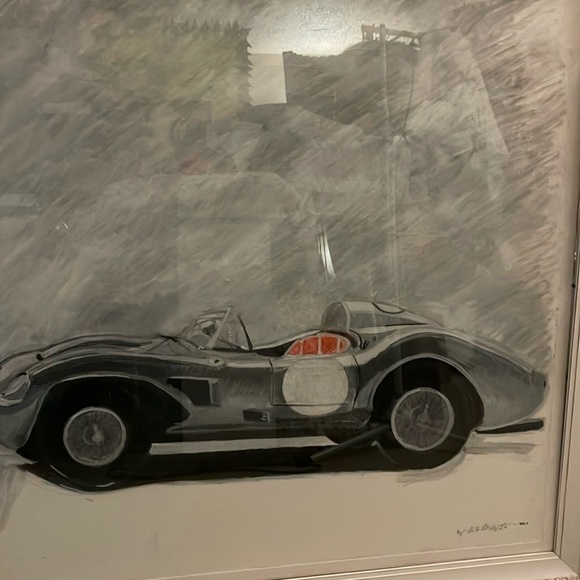 HANDCRAFTED digital art by me of a fancy Pom Pom fashionista , color print NWT - Picture 8 of 10